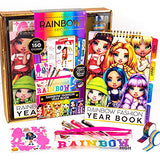 Rainbow High Fashion Runway by Horizon Group USA, Dress Up 6 Die-Cut Dolls, 100+ Accessories Including Fabrics & Repositionable Stickers, Includes Rainbow High