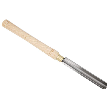 Woodworking Lathe Chisel, 25mm High Speed Steel Lathe Chisel Spindle Roughing Gouge Hand Held Wood Turning Tools for Woodturning Hapivida