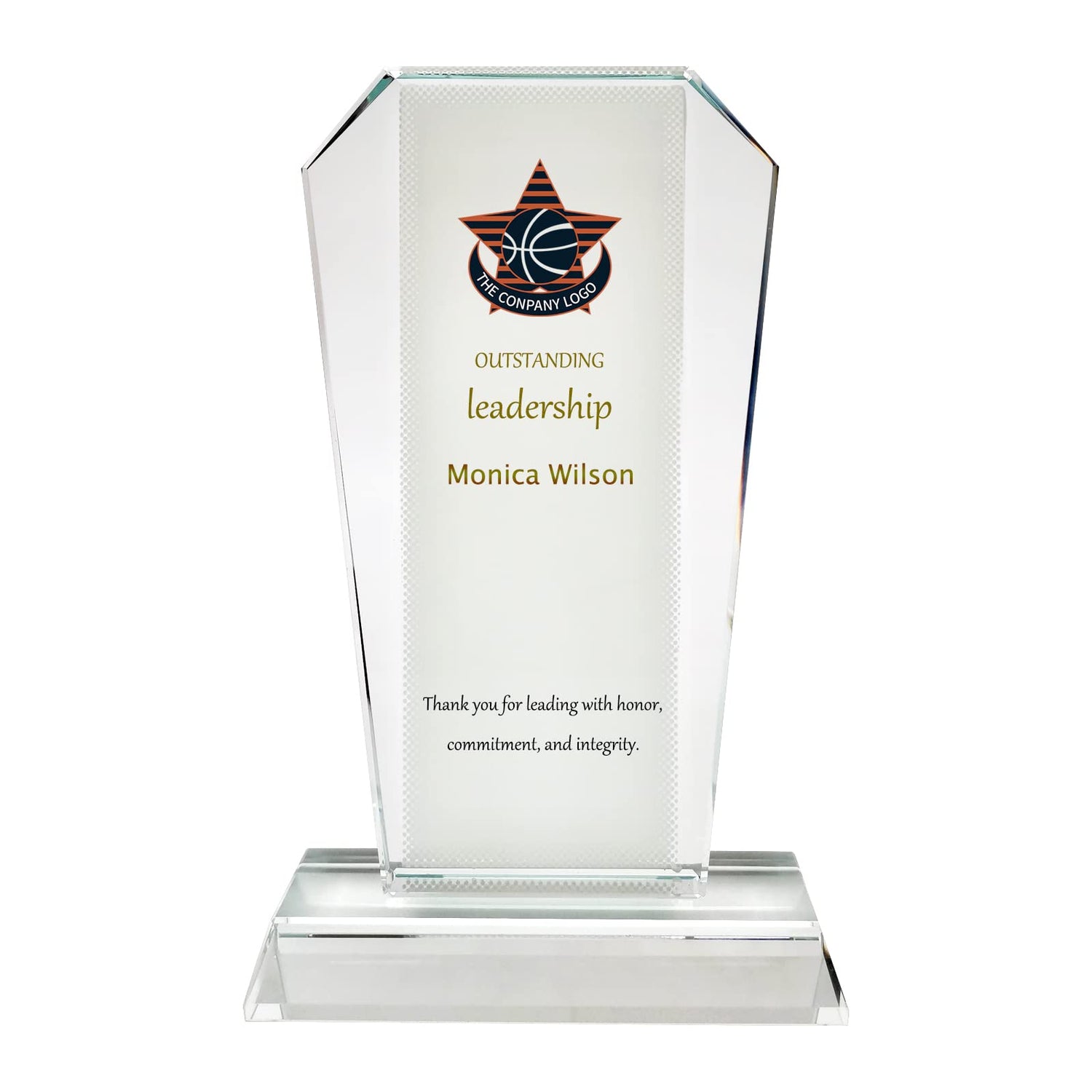 Ismosm Sublimation Blanks Products Crystal Plaque Blank Tabletop Decor Decorative Signs Award Plaque Custom Photo Picture Frame DIY Gifts with Gift Ismosm