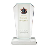 Ismosm Sublimation Blanks Products Crystal Plaque Blank Tabletop Decor Decorative Signs Award Plaque Custom Photo Picture Frame DIY Gifts with Gift Ismosm