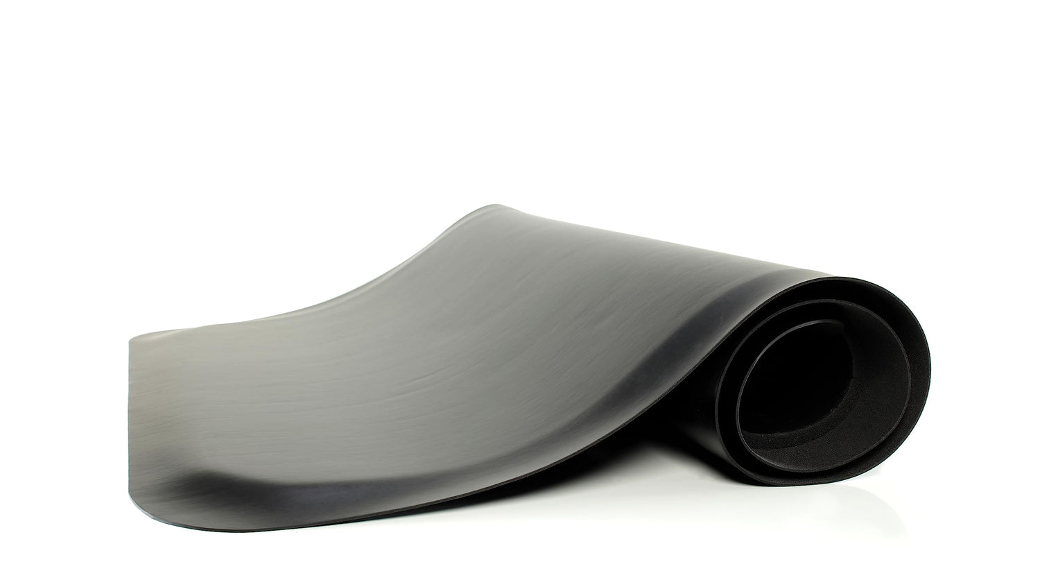 Guardian - 44030535 Pro Top Indoor Anti-Fatique Floor Mat, Rubber, 3'x5', Black Guardian Floor Protection