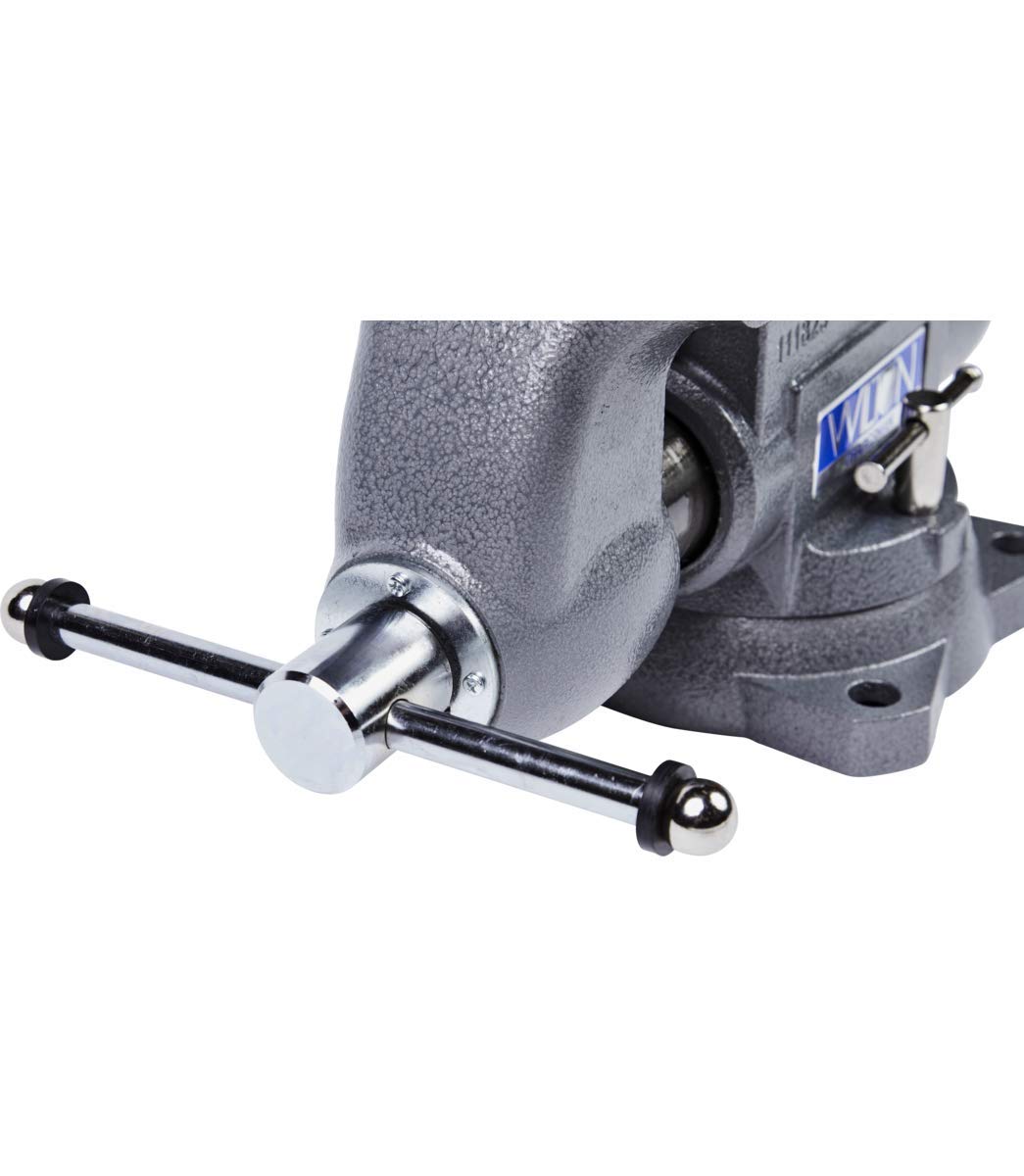 Wilton 1765 Tradesman Bench Vise, 6-1/2" Jaw Width, 6" Max Jaw Opening, 4" Throat Depth (28807) Wilton