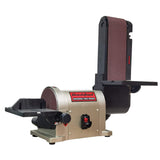 BUCKTOOL 5.0A Belt Disc Sander 4 in x 36 in Belt and 6 in Disc Sander with 3/4HP Direct-drive Motor and Portable Al Base, BD4603 Upgraded Model Bucktool