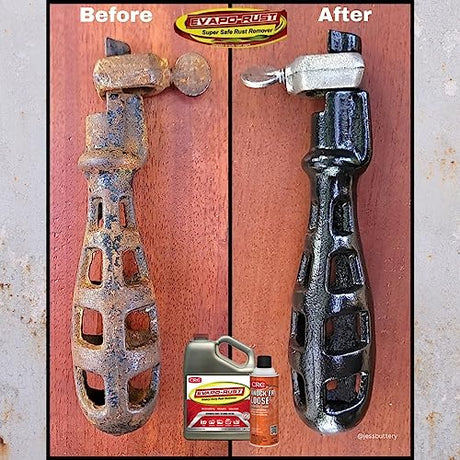 Evapo-Rust ER012 Super Safe – 128 oz., Non Toxic Rust Remover for Auto Parts, Hardware, Antiques | Rust Removers and Chemicals Evapo-Rust