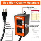 O'SKOOL Automatic Vacuum Switch Allows Power Tool to Turn Vacuum/Accessory on and Off Automatically O'SKOOL