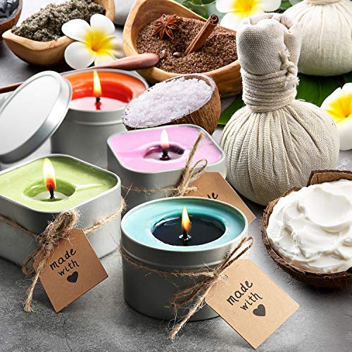 Hearth & Harbor Soy Candle Making Kit for Adults & Kids, Candle Making Supplies, DIY Candle Making Kit for Beginners, Natural Soy Wax Candle Making - WoodArtSupply