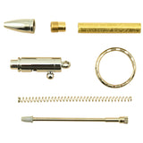 Penn State Industries PKCPMINSS Mini Bolt Action Keychain Pen Kit Starter Package Woodturning Project Penn State Industries