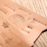 Custom Brass Branding Iron Stamp for Personalised Embossing on Wood, Leather, and More TPFOON