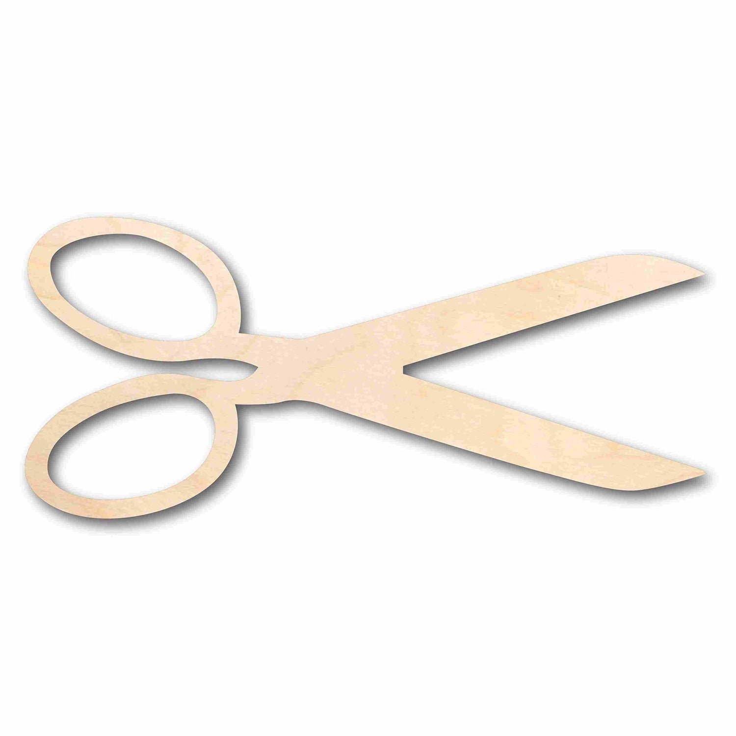 Unfinished Wood Scissors Silhouette - Craft- up to 24" DIY 20" / 1/8" 24 Hour Crafts