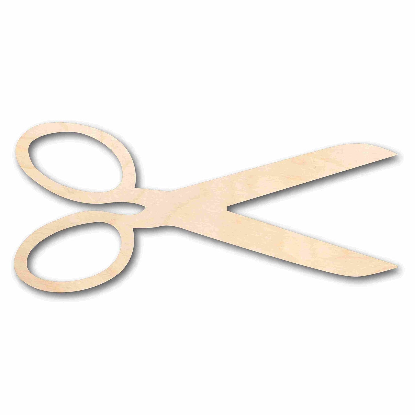 Unfinished Wood Scissors Silhouette - Craft- up to 24" DIY 20" / 1/8"