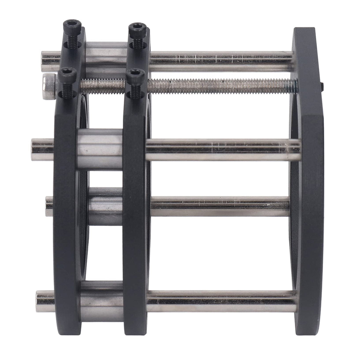 Router Lift Base, Aluminum Alloy Stainless Steel 4 Jaw Clamping, Metal Milling Table Lifting System, for Small Electric Tenoning Trimming Machines PerGar