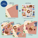 Sticker & Chill — Personal Spaces — Relax and Unwind with Repositionable Stickers — for Teens and Adults Craft Crush