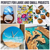 Epoxy Resin 1 Gallon - Crystal Clear Epoxy Resin Kit - Self-Leveling, High-Glossy, No Yellowing, No Bubbles Casting Resin Perfect for Crafts, Table FUHITIM