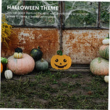 Artibetter 1 Set Unfinished Halloween Crafts Supplies Pendant Filler Drawing Board Label Crafts Ornaments Halloween Ornaments Accessories Blank Gift ARTIBETTER