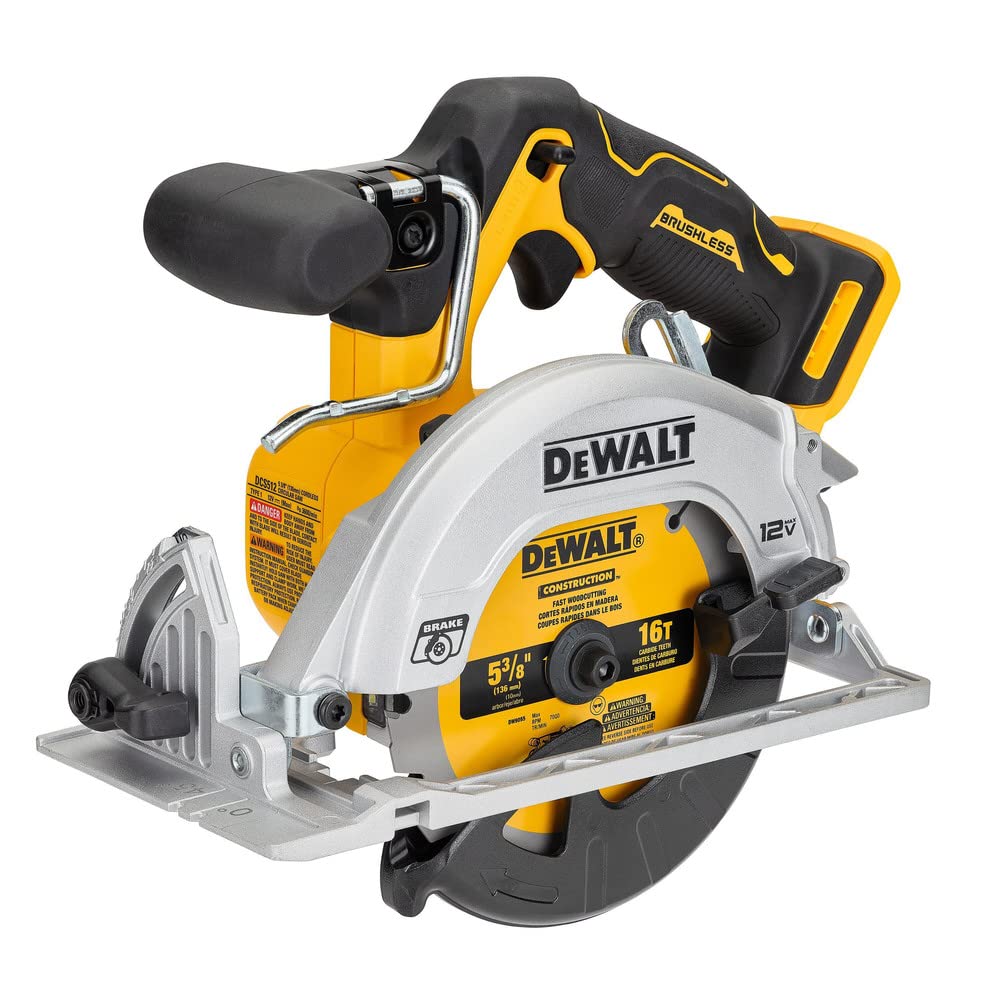 DEWALT DCS512J1 XTREME™ 12V MAX* 5-3/8 in. Brushless Cordless Circular Saw Kit - WoodArtSupply