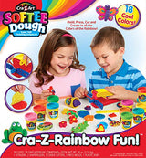 Cra-Z-Art Super Rainbow Softee Dough Color Pack Set (30Piece) Cra-Z-Art