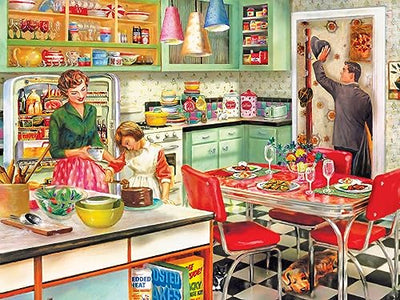 Cra-Z-Art - RoseArt - Puzzle Collector - Baking with Mom - 500 Piece Jigsaw Puzzle