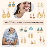 DOODLE HOG Polymer Clay Earring Making Kit, Gift for Teens and Adults, Make 12 Earrings, Jewelry Making Supplies for Kids and Adults - Arts and DOODLE HOG