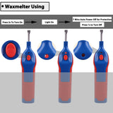 Wood Floor Repair Kit- Laminate Vinyl Hardwood Floor Repair Kit with Heat Pen Wax Filler Kit Cover Scratches, Stains, Cracks, Holes for Lvp Floor& Karidge