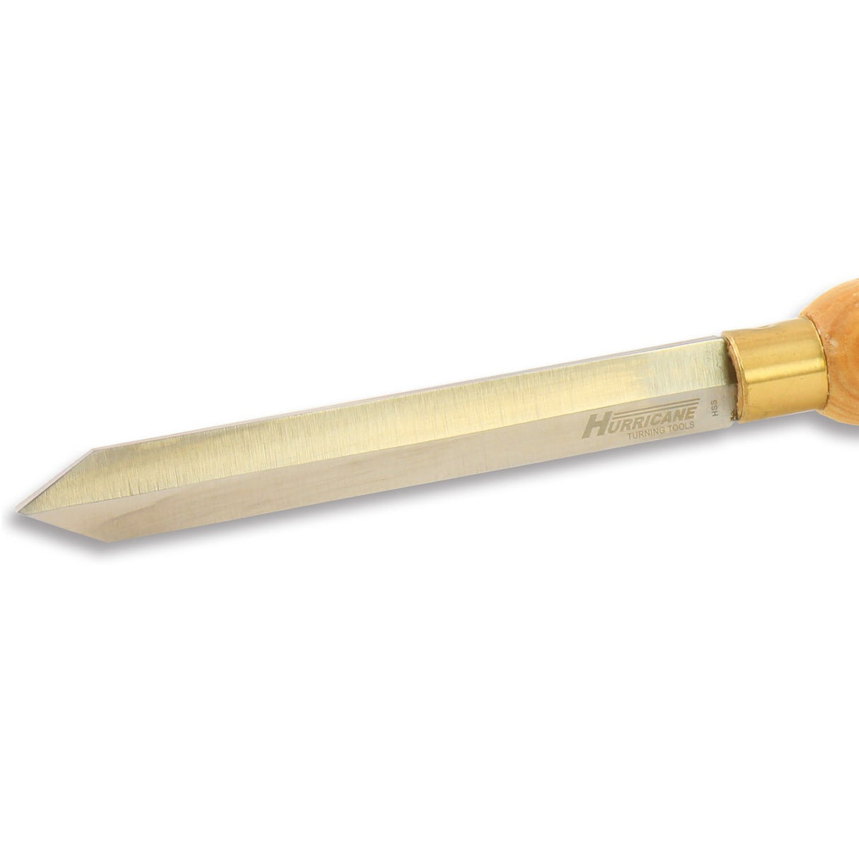 Hurricane Turning Tools, HTT-113, High Speed Steel, 3/4" (x3/16") Diamond Parting Tool for Woodturning Hurricane Turning Tools