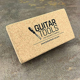 Flat Beveled Cork Sanding Block for Guitar Luthiers - Tool - Carpenter - Files - Guitar - Bodies - Wood - Furniture - Bass - Repair instruments - Guitar tools USA