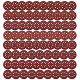 Coceca 80pcs Orbit Sander Sandpaper 5 Inch 8 Hole Orbital Sanding Discs Assorted 40 60 80 100 150 180 240 320 Grits for Power Random Orbit Sanders Coceca