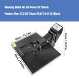 Rosyouth 20”x24“ Heat Press Machine, High Pressure Heat Press Machine for T Shirts, Multifunction Heat Press Transfer Machine, Heat Transfer Rosyouth