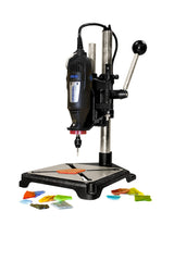 Milescraft 1097 ToolStand - Variable Speed Drill Press Stand (compatible with Dremel). Rotary Tool Not Included Milescraft