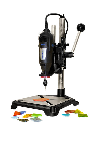 Milescraft 1097 ToolStand - Variable Speed Drill Press Stand (compatible with Dremel). Rotary Tool Not Included
