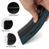 NEWISHTOOL 3 Pcs Vinyl Wrap Squeegee of Different Sizes, Felt Squeegee for Vinyl, Suede Felt Edge Squeegee Sign Making Wrap Tool for Wallpaper NEWISHTOOL