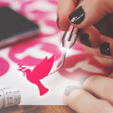 Therwen 6 Pcs Weeding Tools Set Weed Removal Tool Kit LED Tweezers Pin Hook Scissors for Vinyl Paper Projects Crafting DIY Therwen