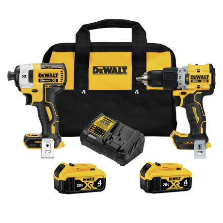DEWALT 20V MAX XR BRUSHLESS 2 TOOL COMBO KIT (DCK249M2) DEWALT