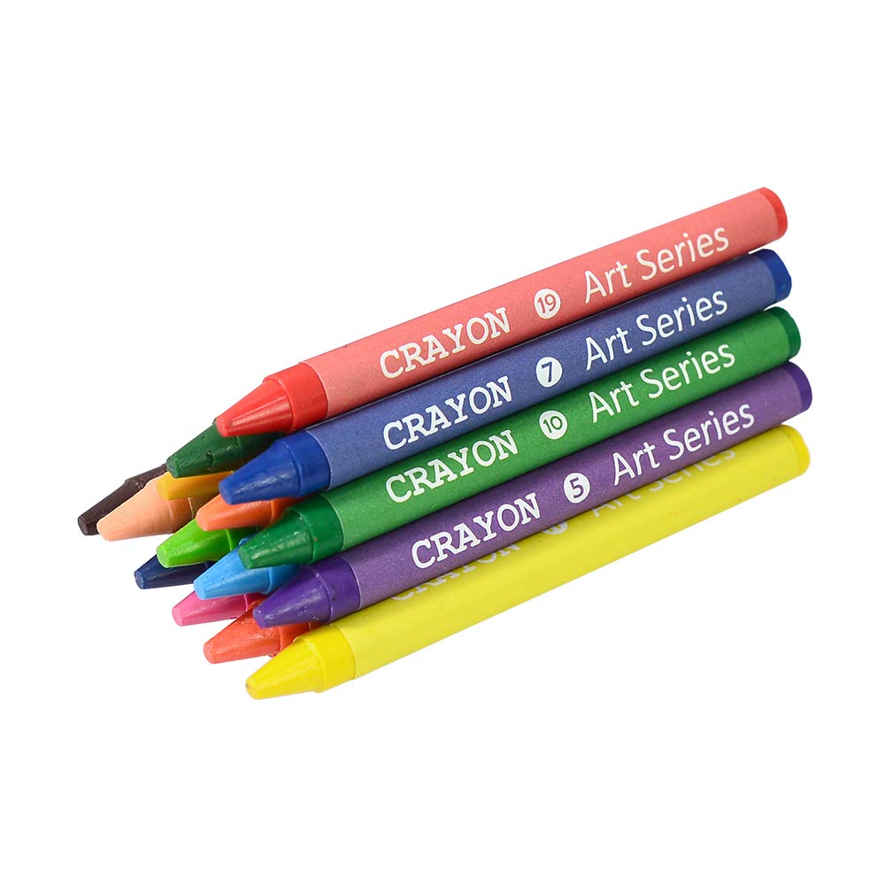 Darnassus 130-Piece Art Set, Deluxe Professional Color Set, with Compact Portable Wooden Case, Art Kit Gift for 4-12 Age Darnassus