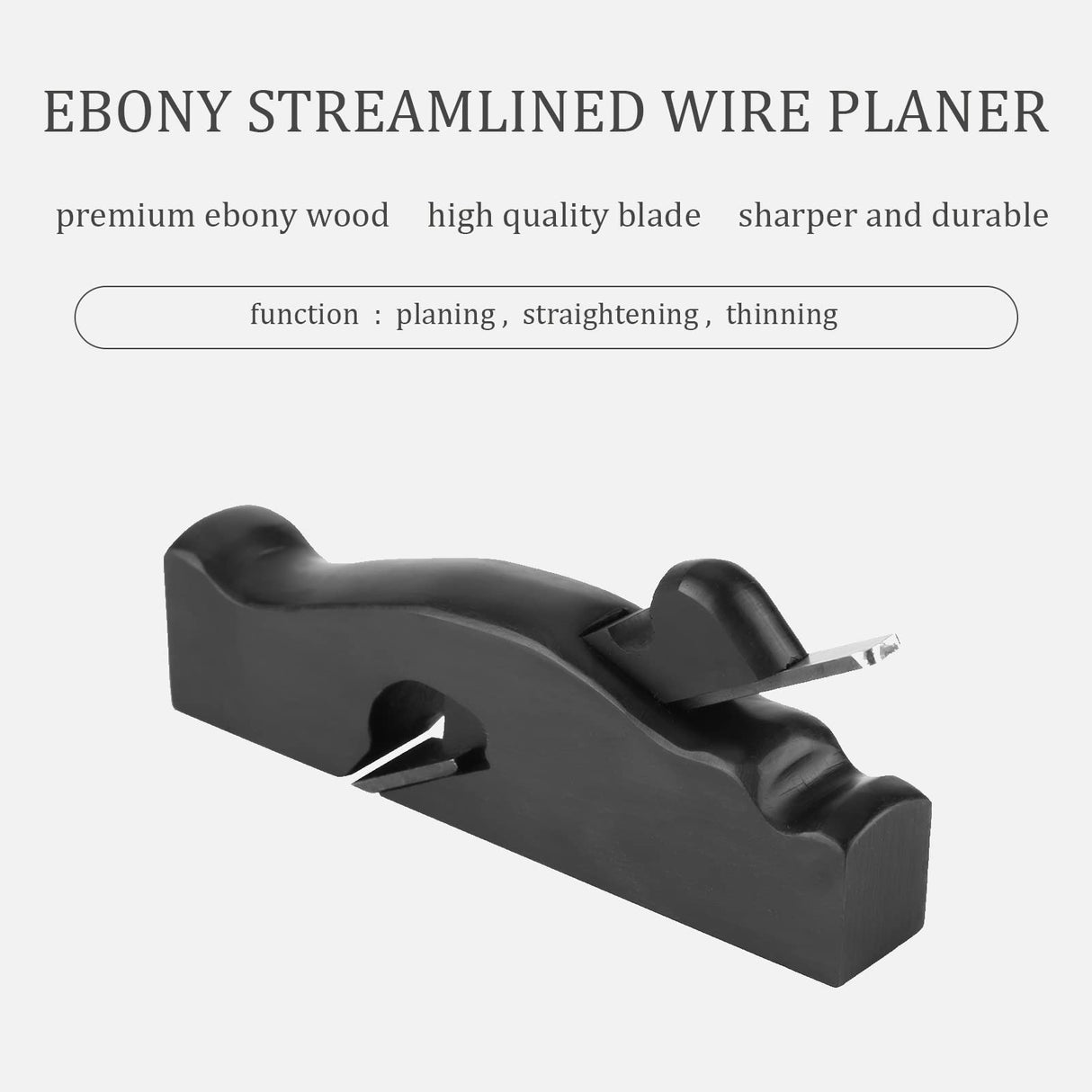 Woodworking Plane,6.1 × 3 ×1.5inches Hand Plane Planer,Planing Woodcraft Tool,65 Manganese Blade,Sharp And Durable,for Cutting, Polishing And Jectse