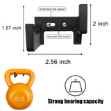 YAMTO 2pcs Power Tool Organizer,Heavy Duty Pegboard Wall Organizer,Stainless Steel, Electric Drill Storage Rack,Perfect for Storage Garages, Homes, YAMTO