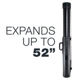 U.S. Art Supply Extra Large Black Telescoping Drafting Tube - Outside Diameter: 7-1/4 inch, Inside Diameter: 6-5/8 inch, Length: 32 to 52 inches US Art Supply