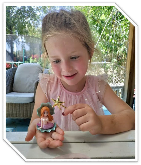 Make Your Own Mermaid Toy Night Light Lantern Jar Arts & Crafts For Girls, DIY Mermaid Gifts For Girls Ages 4 5 6-8 8-10 8-12 & Teens. Best Little 2Pepers