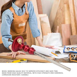 Walfront Wheel Marking Gauge Wood Marking Gauge Woodworking Set Wood Scribe Mortise Gauge Walfront