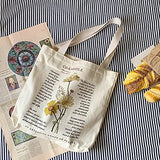 BROADREAM Canvas Tote Bag Aesthetic - Zippered Book Tote Bag with Interior Pocket by Cute Shoulder Tote Bags for Women Shopping & Travel - Best Gift BROADREAM