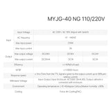 Cloudray 40W Laser Power Supply for CO2 Laser Engravers, Laser Engraver Power Supply 110V/220V Power Supply Replacement for 30W 40W Laser Tube Laser Cloudray