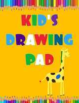 Kid's Drawing Pad A4: Drawing Paper for Children | Thick Paper – Large Format Sketch Book for Kids 210 x 297mm WoodArtSupply