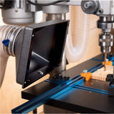 POWERTEC 70169 Mini Gulp Dust Hood Collector with 4" ID Port - ABS Plastic Fitting for Woodworking Dust Collection Hose POWERTEC