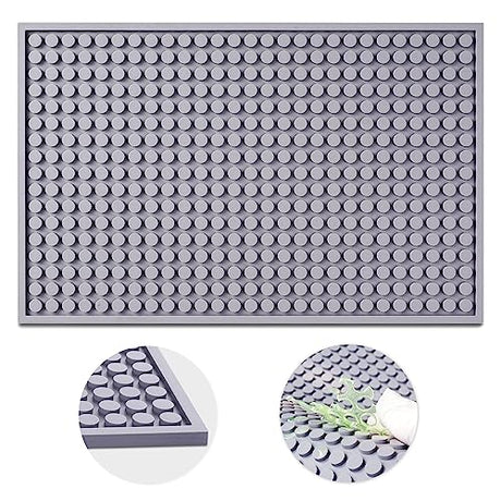 LET'S RESIN Resin Collector Mat, Easy Clean & Silicone Heat Resistant Mats 14.5'' x 9.4'', Non-Slip Multipurpose Thick Silicone Mats for Resin Molds, LET'S RESIN
