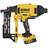 DEWALT 20V MAX* XR Crown Stapler, Cordless Fencing Kit, 9GA (DCFS950P2) DEWALT