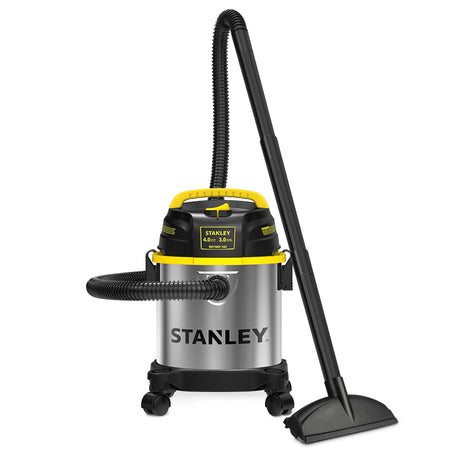 Stanley SL18136 Wet Dry Vacuum, 3 Gallon, 4.0 HP, Stainless Steel Stanley