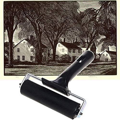 VinBee Soft Rubber Brayer Rollers for Crafting Brayer Rollers for Printmaking Brayer Tool Paint Brush Ink Applicator Art Craft Oil Painting Tool 3 VinBee