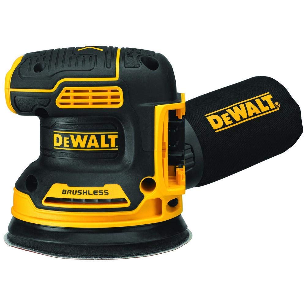 Dewalt DCW210BR 20V MAX XR Brushless Variable-Speed Lithium-Ion 5 in. Random Orbital Sander (Tool Only) (Renewed) DEWALT