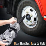 ERGOMASTER Air Impact Wrench Gun 1 Inch High Torque, Pneumatic Impact Wrench Set Heavy Duty w/ D Handle & Carrying Case, 1900 ft-lbs, 4200 RPM, for C ERGOMASTER