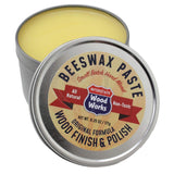 Interstate WoodWorks Beeswax Paste Wood Finish & Polish - 6.25 oz.- Cutting Board Sealer - Made in America interstate woodworks