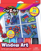 Window Art Decorative Design DIY Kit by Cra-Z-Art Cra-Z-Art